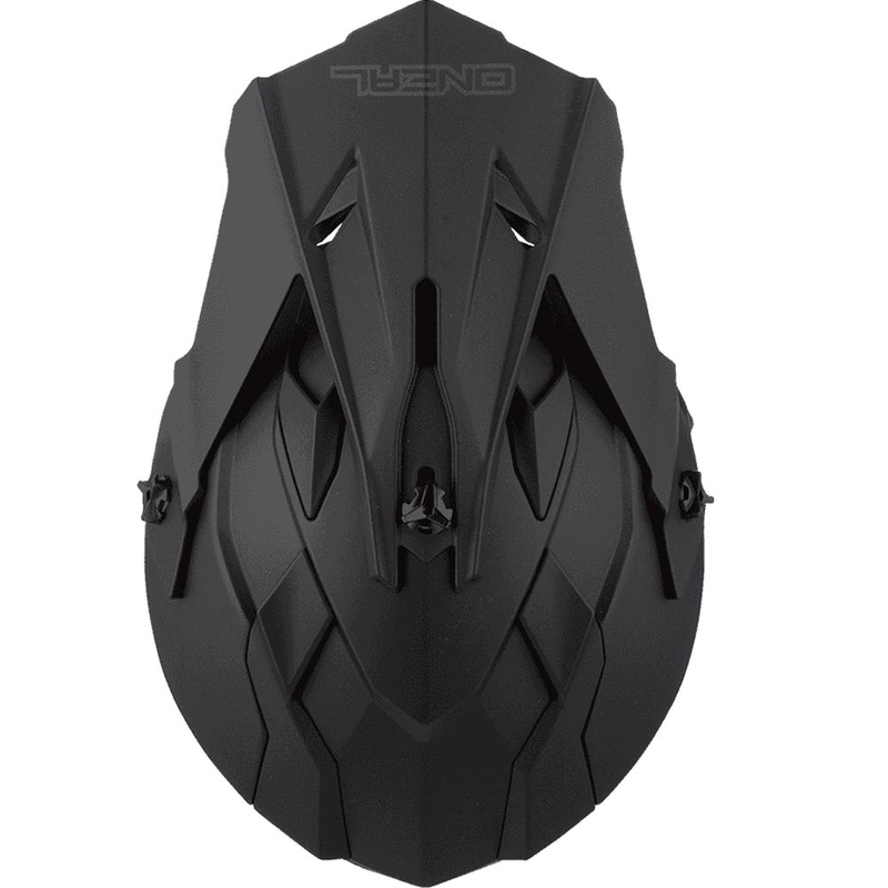 Kask motocrossowy O´Neal 2SRS Flat matowy czarny