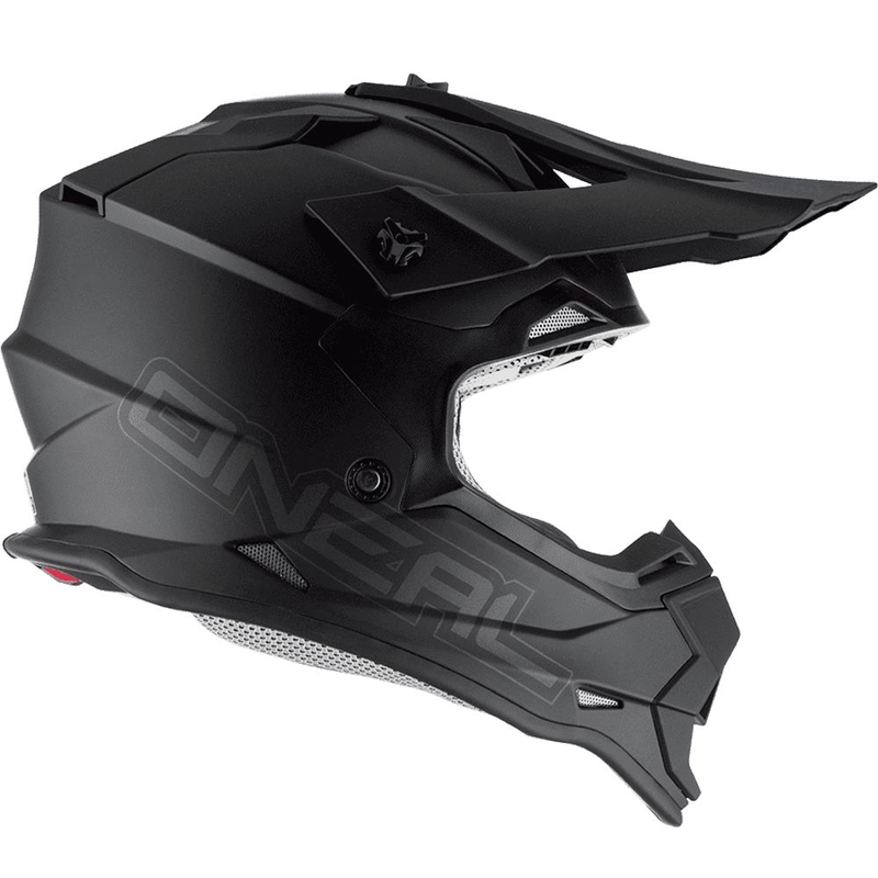 Kask motocrossowy O´Neal 2SRS Flat matowy czarny