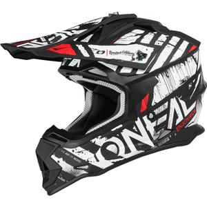 Kask motocrossowy O´Neal 2SRS Glitch czarno-biały