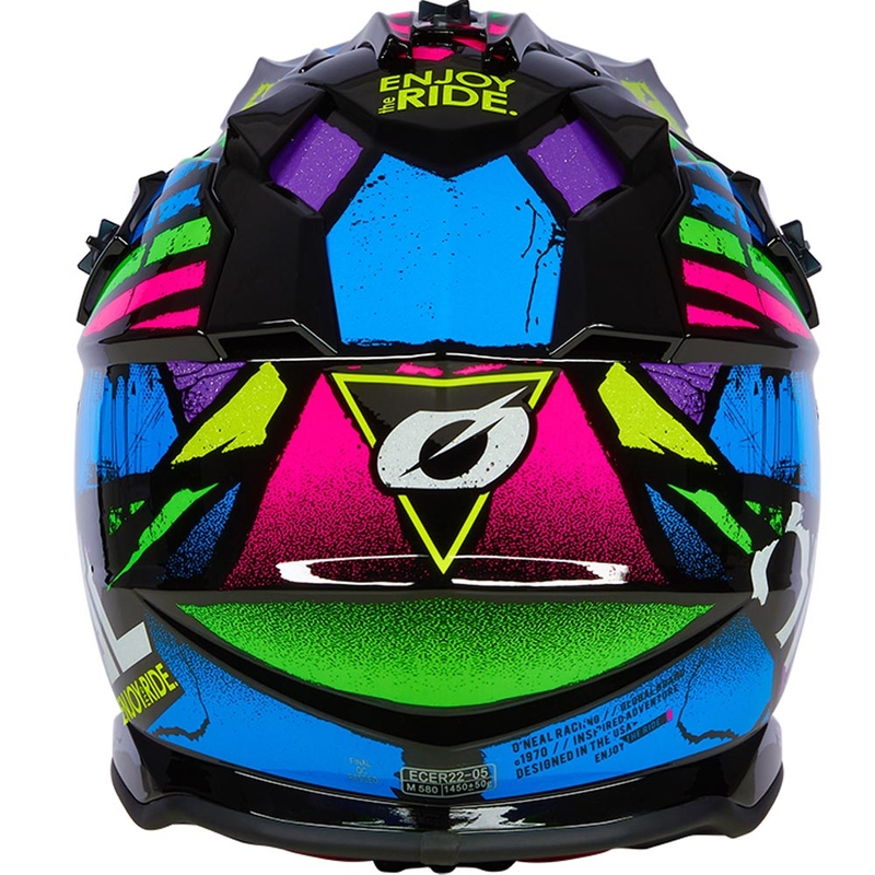 Kask motocrossowy O'Neal 2SRS Glitch wielokolorowy