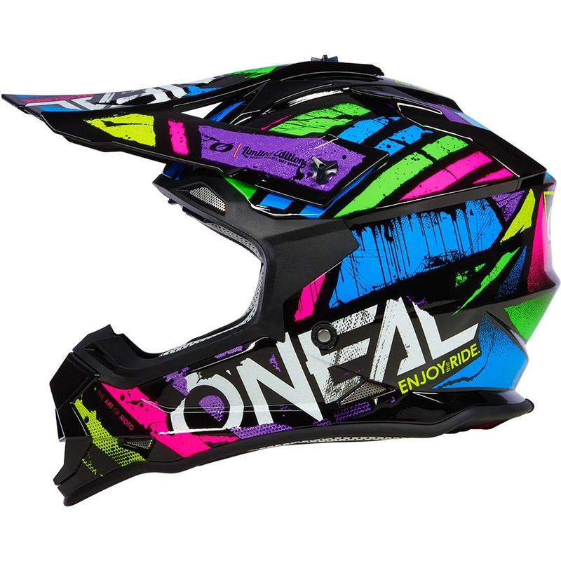 Kask motocrossowy O'Neal 2SRS Glitch wielokolorowy