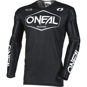 Koszulka motocrossowa O'Neal Mayhem Hexx czarno-biała
