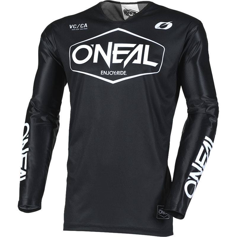Koszulka motocrossowa O'Neal Mayhem Hexx czarno-biała
