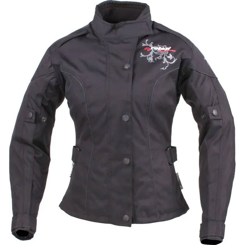 Kurtka motocyklowa damska Roleff Ladylike czarna