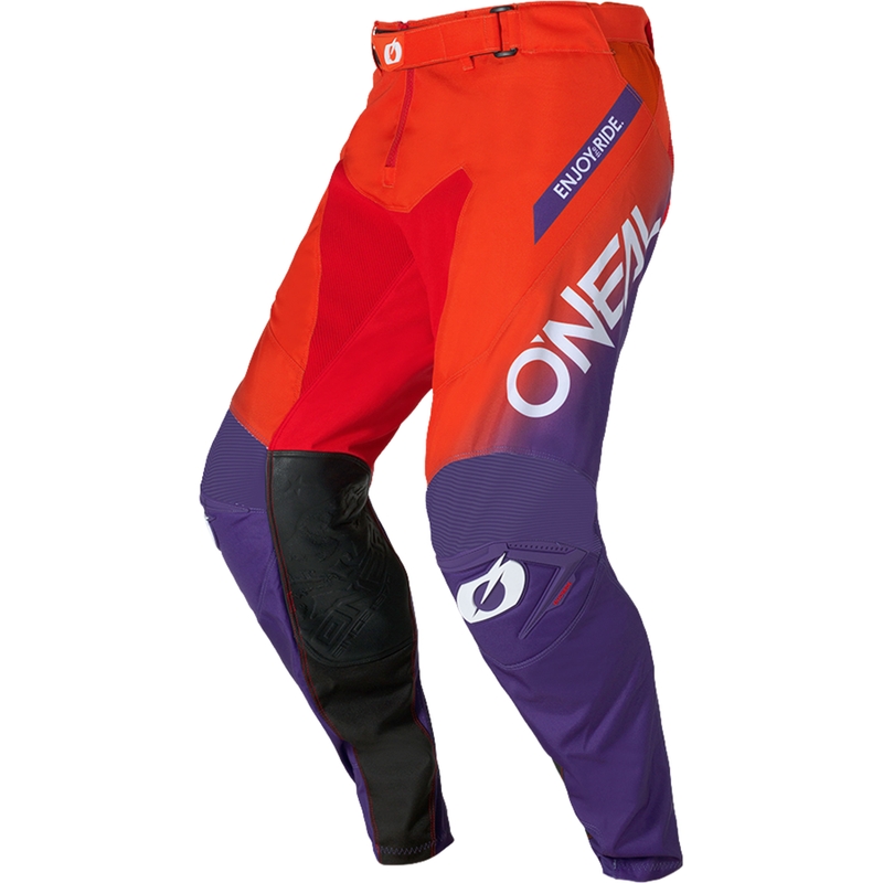 Spodnie motocrossowe O´Neal Mayhem Hexx pomarańczowo-fioletowe