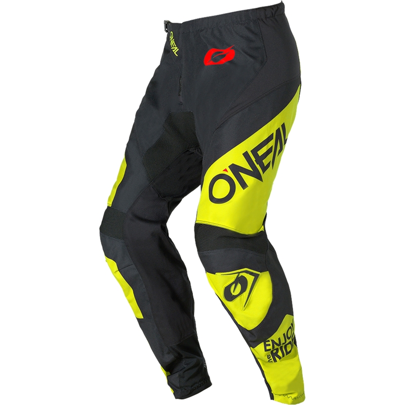 Spodnie motocrossowe O´Neal Element Racewear czarno-fluo-żółte