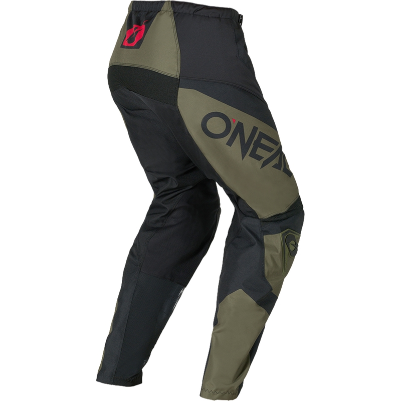 Spodnie motocrossowe O'Neal Element Racewear czarno-oliwkowe
