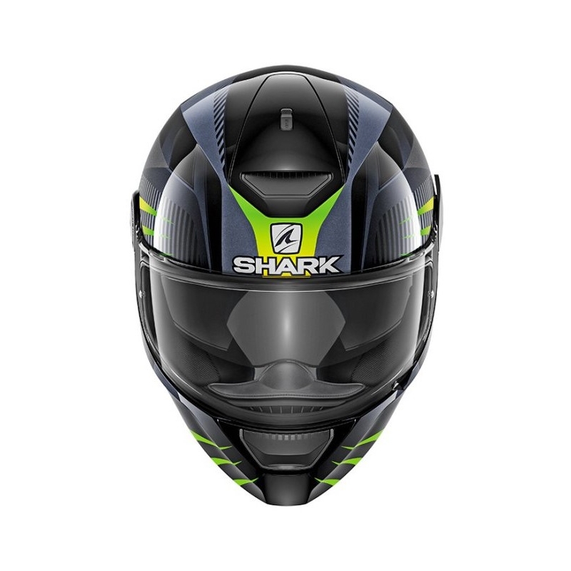 Integralny kask motocyklowy SHARK D-SKWAL Mercurium czarno-szaro-fluo zielony wyprzedaż