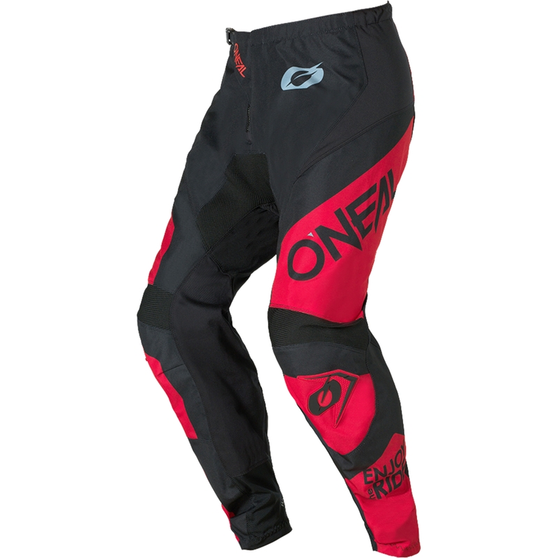 Spodnie motocrossowe O´Neal Element Racewear czarno-czerwone