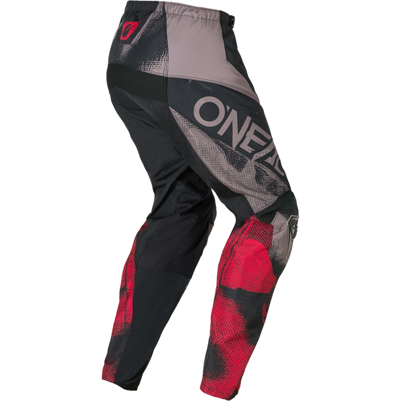 Spodnie motocrossowe O´Neal Element Roller szaro-czerwone