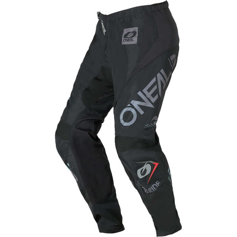 Spodnie motocrossowe O´Neal Element Brand czarno-szare