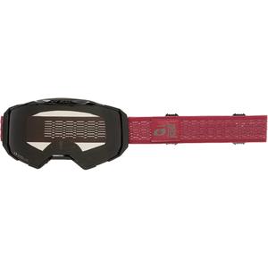 Okulary motocrossowe O´Neal B-22 Static red (szary pleksi)