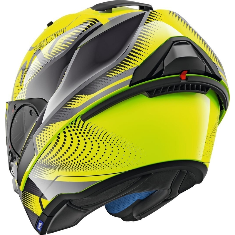 Kask z podnoszoną szczęką SHARK EVO-ONE 2 Keenser żółto-czarny wyprzedaż