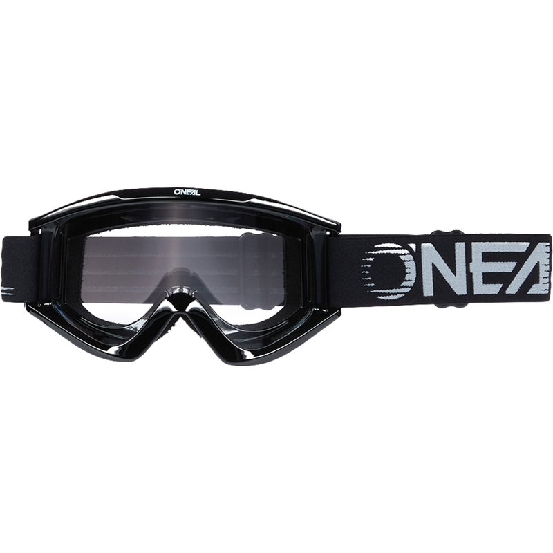 Okulary motocrossowe O´Neal B-Zero czarne (przezroczyste pleksi)