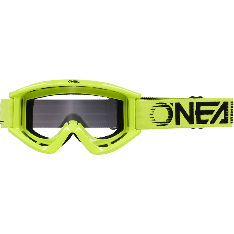 Gogle motocrossowe O´Neal B-Zero fluo yellow (przezroczyste pleksi)