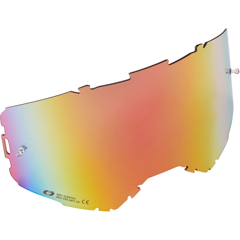 Wizjer do gogli motocrossowych O´Neal B-22, B-33 czerwony irydowy