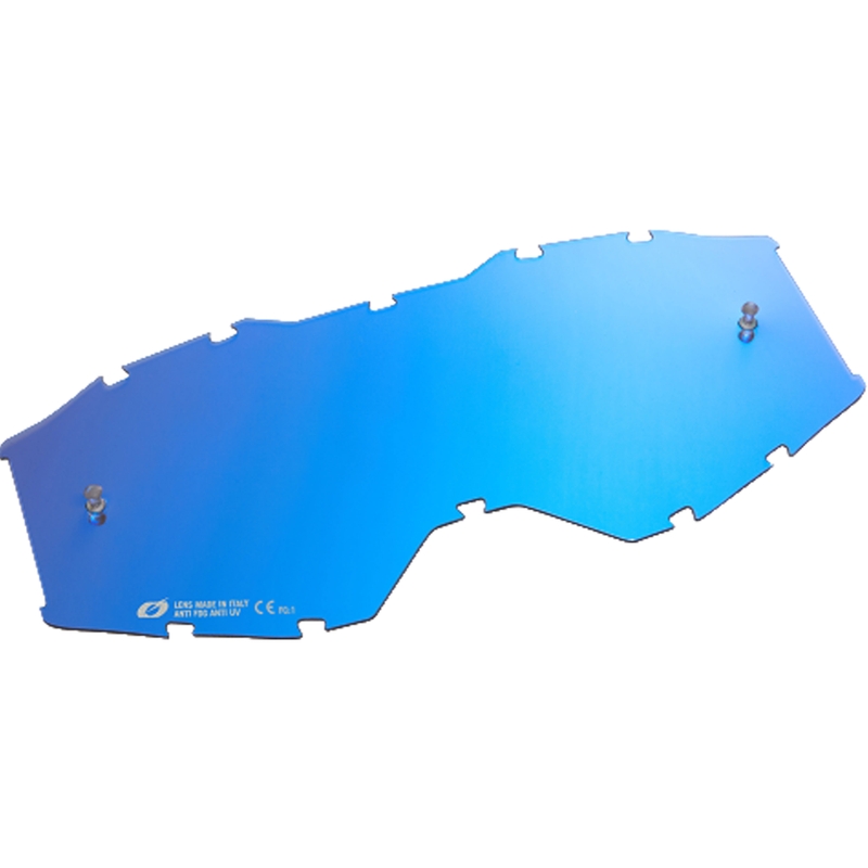 Wizjer do gogli motocrossowych O´Neal B-10 niebieski