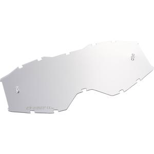 Gogle motocrossowe O´Neal B-10 w kolorze srebrnym z daszkiem