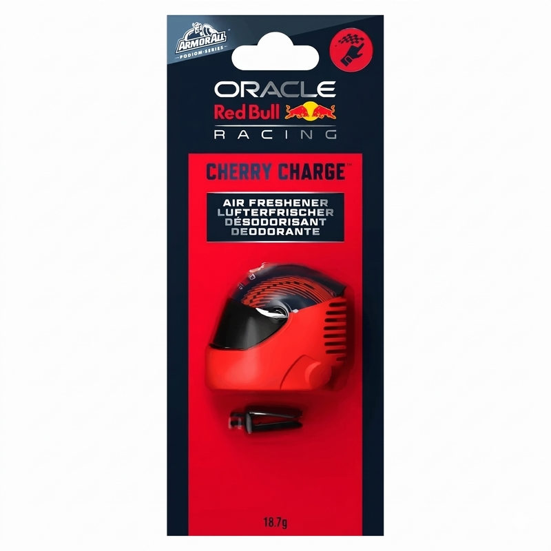 Odświeżacz powietrza do samochodu Red Bull Racing Armorall - kask 3D czerwony