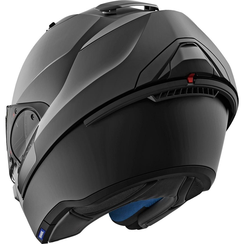 Kask z podnoszoną szczęką SHARK EVO-ONE 2 Blank Mat czarny matowy