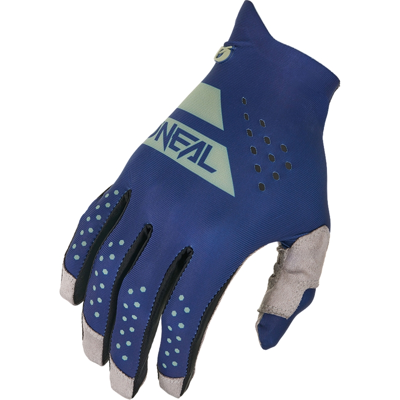 O´Neal Pin it Rękawice motocrossowe slip-on niebiesko-zielone