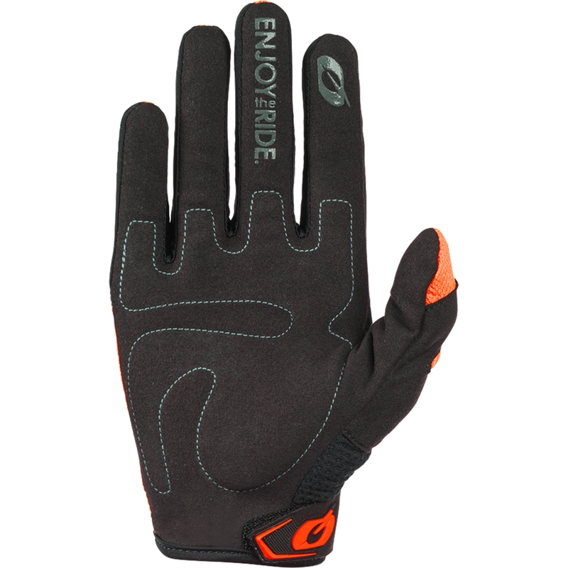 Rękawice motocrossowe O´Neal Element Racewear czarno-pomarańczowe