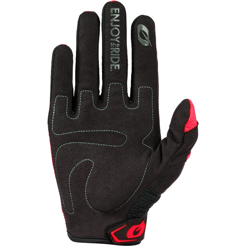 Rękawice motocrossowe O´Neal Element Racewear czarno-czerwone