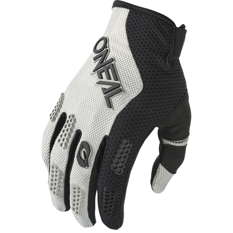 Rękawice motocrossowe O´Neal Element Racewear czarno-szare