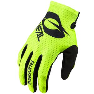 Rękawice motocrossowe O'Neal Matrix Stacked w kolorze fluorescencyjnym żółtym