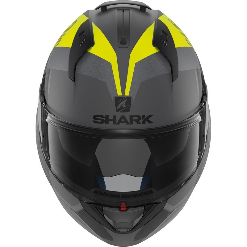 Kask z podnoszoną szczęką SHARK EVO-ONE 2 Slasher Mat srebrno-czarno-żółty wyprzedaż
