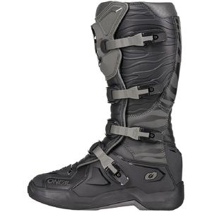 Buty motocrossowe O'Neal 3SRS Zebra czarno-szare
