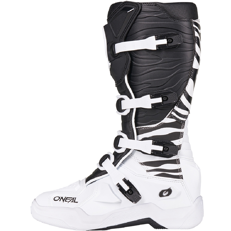 Buty motocrossowe O'Neal 3SRS Zebra czarno-białe