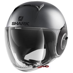 Otwarty kask motocyklowy SHARK NANO Neon antracytowy