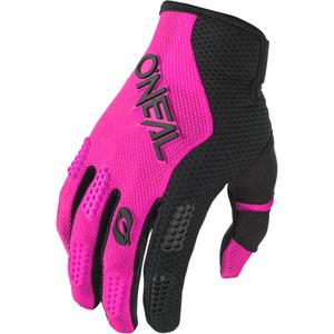 Rękawice motocrossowe damskie O´Neal Element Racewear czarno-różowe