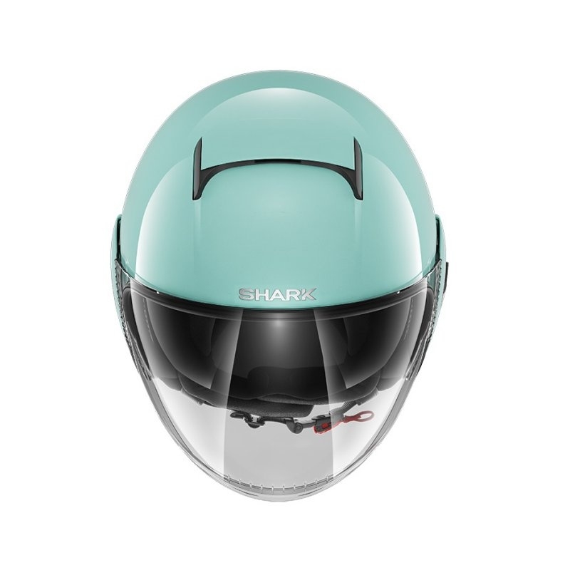 Otwarty kask motocyklowy SHARK NANO CRYSTAL by Swarovski zielony