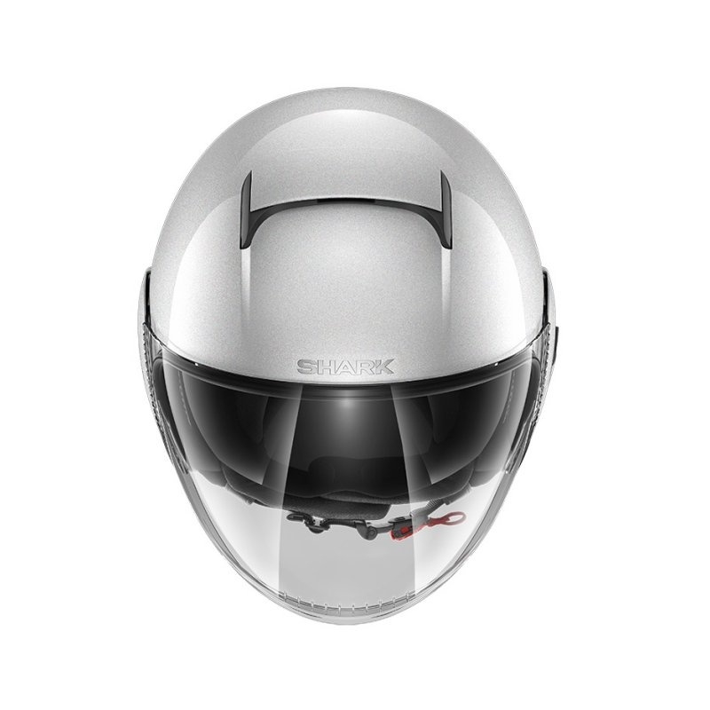 Otwarty kask motocyklowy SHARK NANO CRYSTAL by Swarovski srebrny wyprzedaż