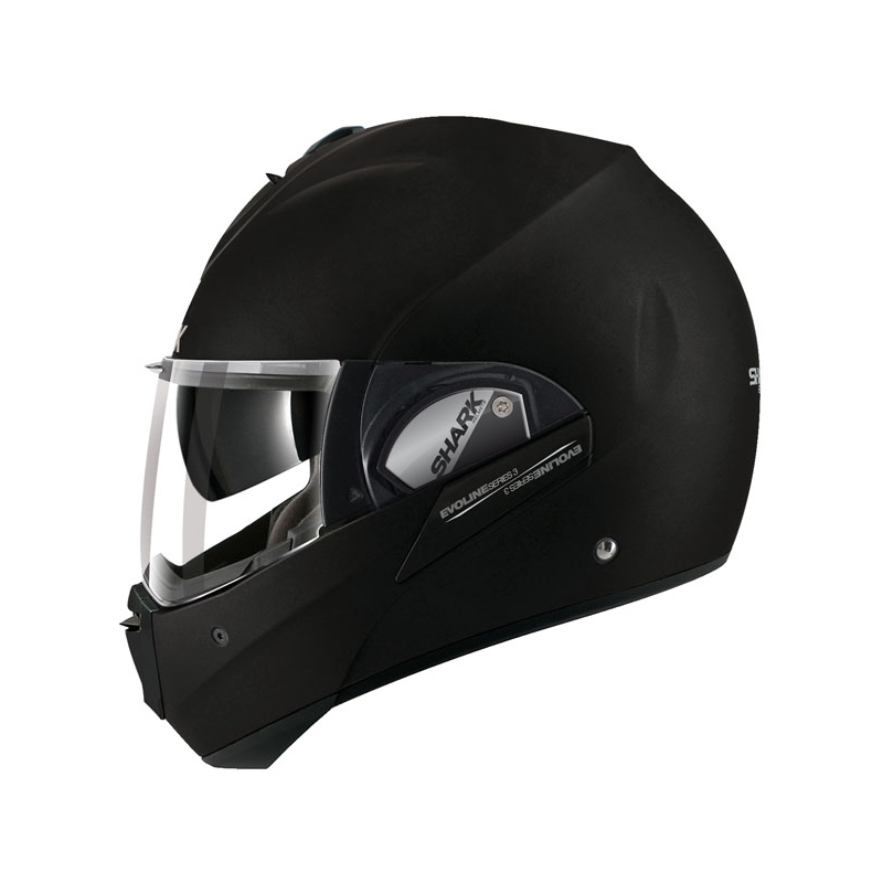 Kask z podnoszoną szczęką SHARK EVOLINE 3 Uni Mat czarny matowy wyprzedaż