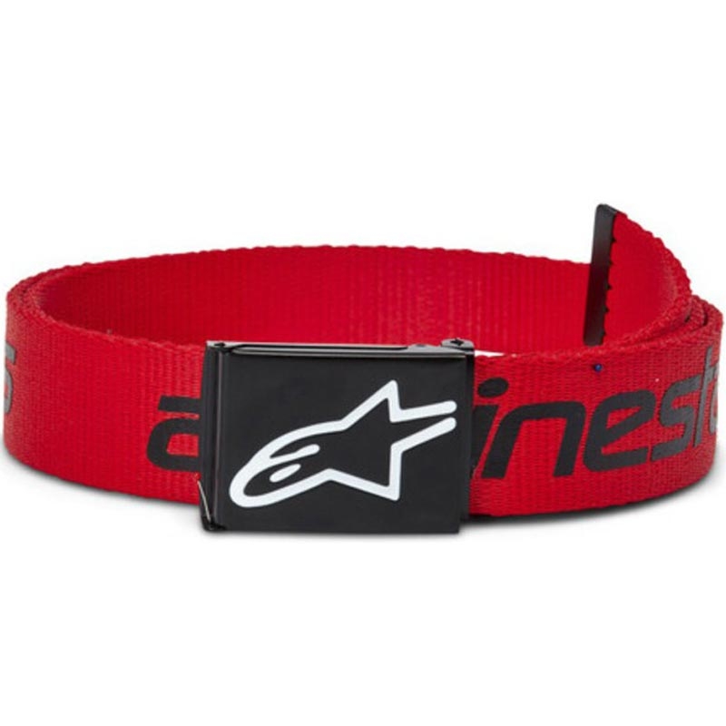 Alpinestars Linear Web Belt czarno-czerwony