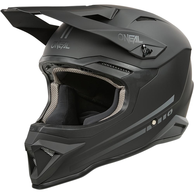Kask motocrossowy dziecięcy O'Neal 3SRS Solid matowy czarny