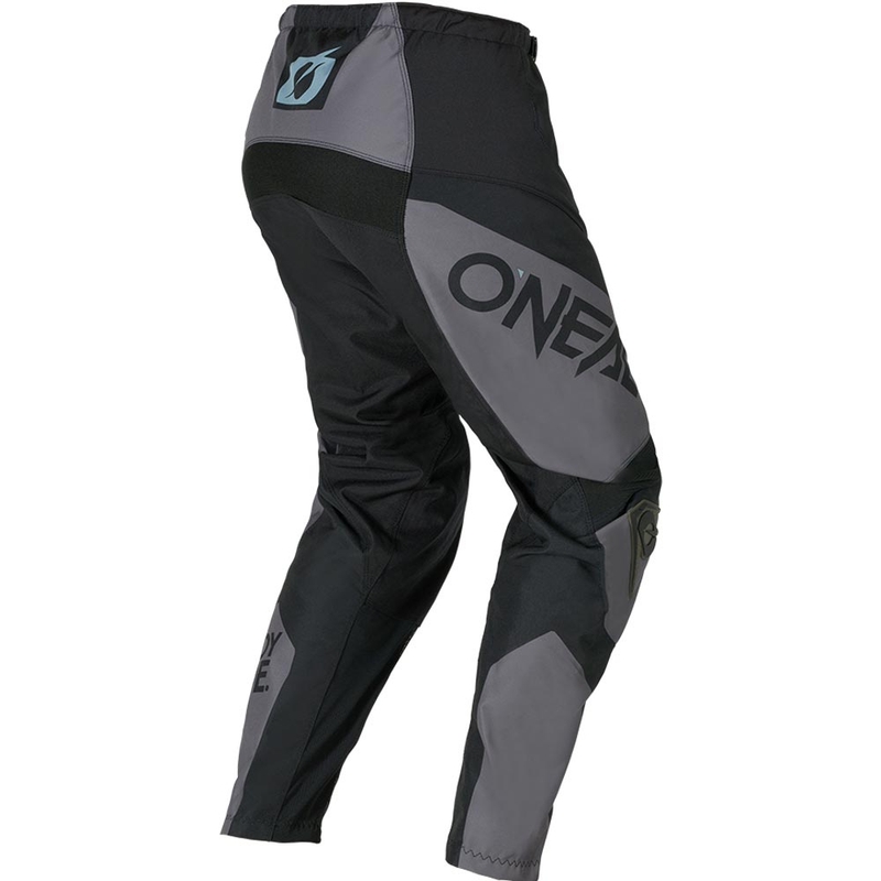 Spodnie motocrossowe dziecięce O'Neal Element Racewear w kolorze czarno-szarym