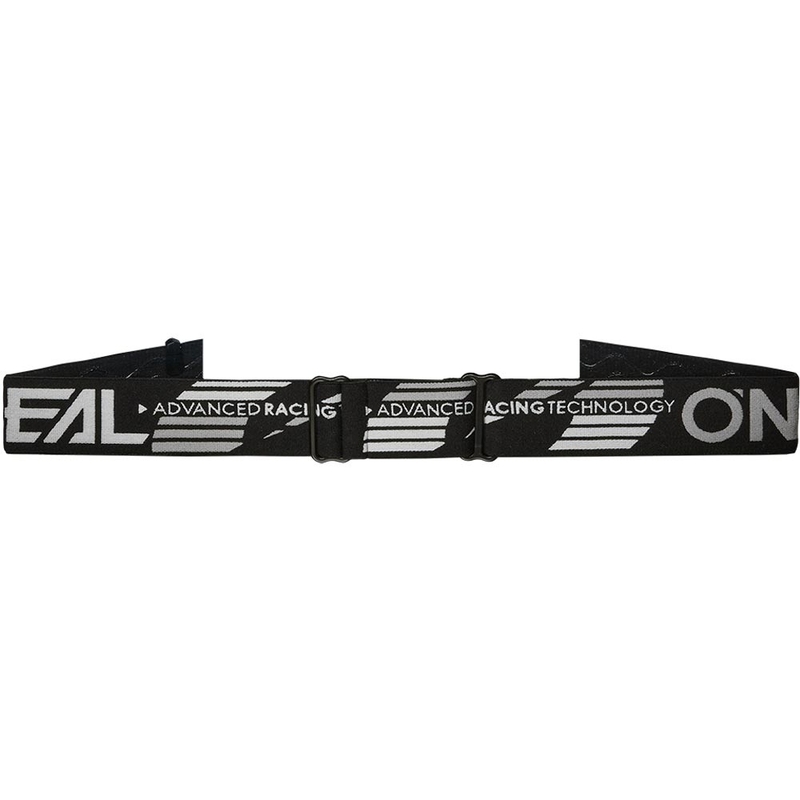 Gogle motocrossowe O'Neal B-10 Solid Kids, czarne, z przezroczystymi soczewkami