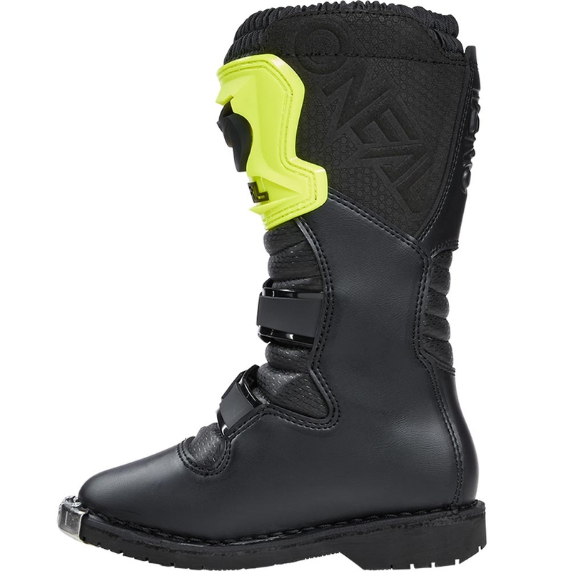 Buty motocrossowe dziecięce O'Neal Rider PRO w kolorze czarno-fluo-żółtym