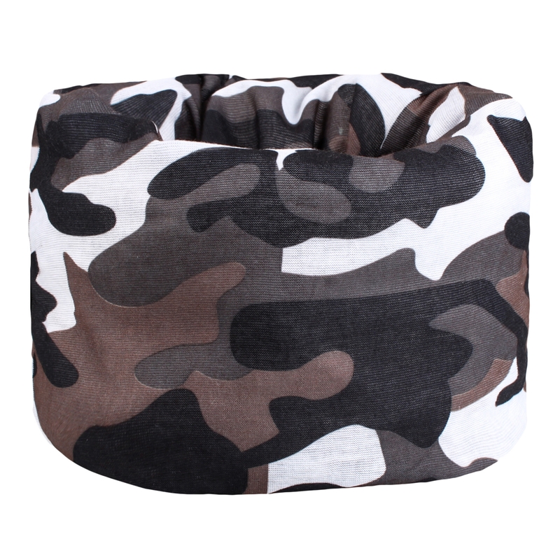 Chusta wielofunkcyjna na motocykl RSA Camo szara