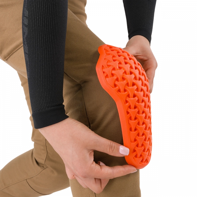 Spodnie motocyklowe damskie Shima Recon w kolorze piaskowym