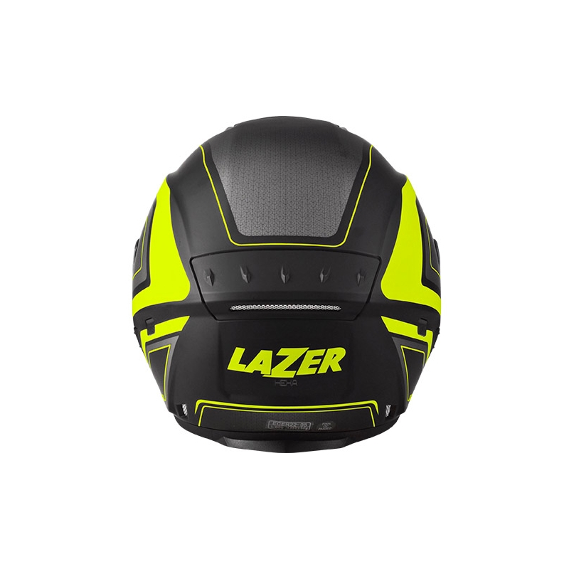 Otwarty kask motocyklowy Lazer Tango Hexa czarno-fluo żółty wyprzedaż