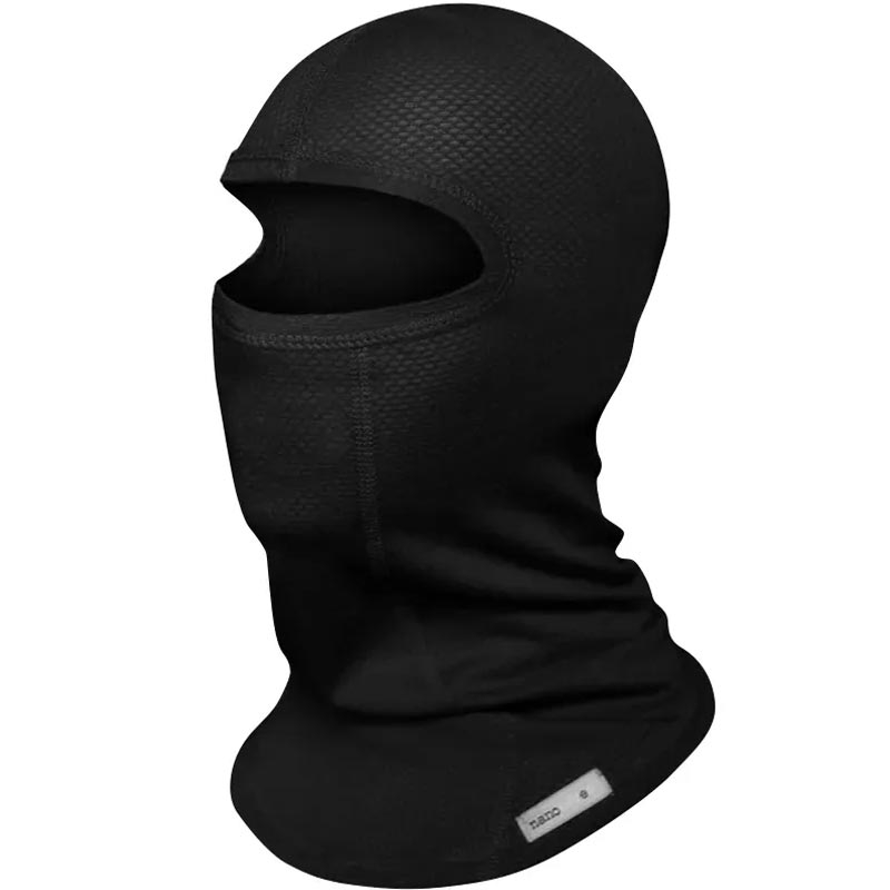 Kask motocyklowy Nanosilver Ski & Moto czarny