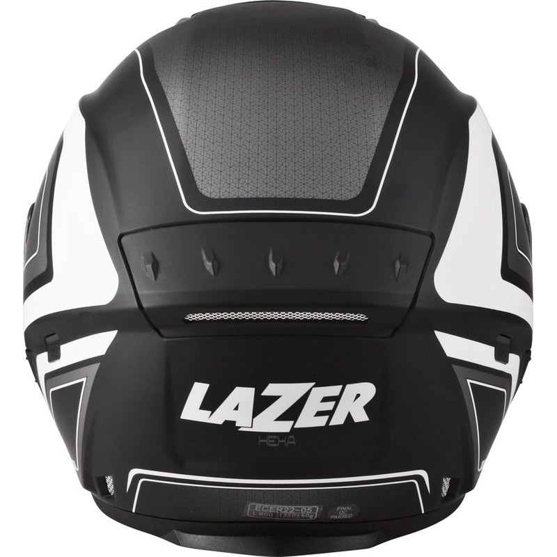 Otwarty kask motocyklowy Lazer Tango Hexa czarno-biały
