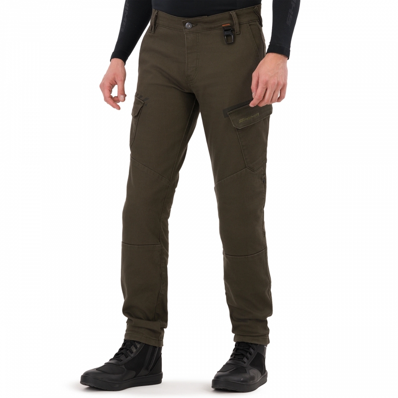 Spodnie motocyklowe Shima Recon zielone
