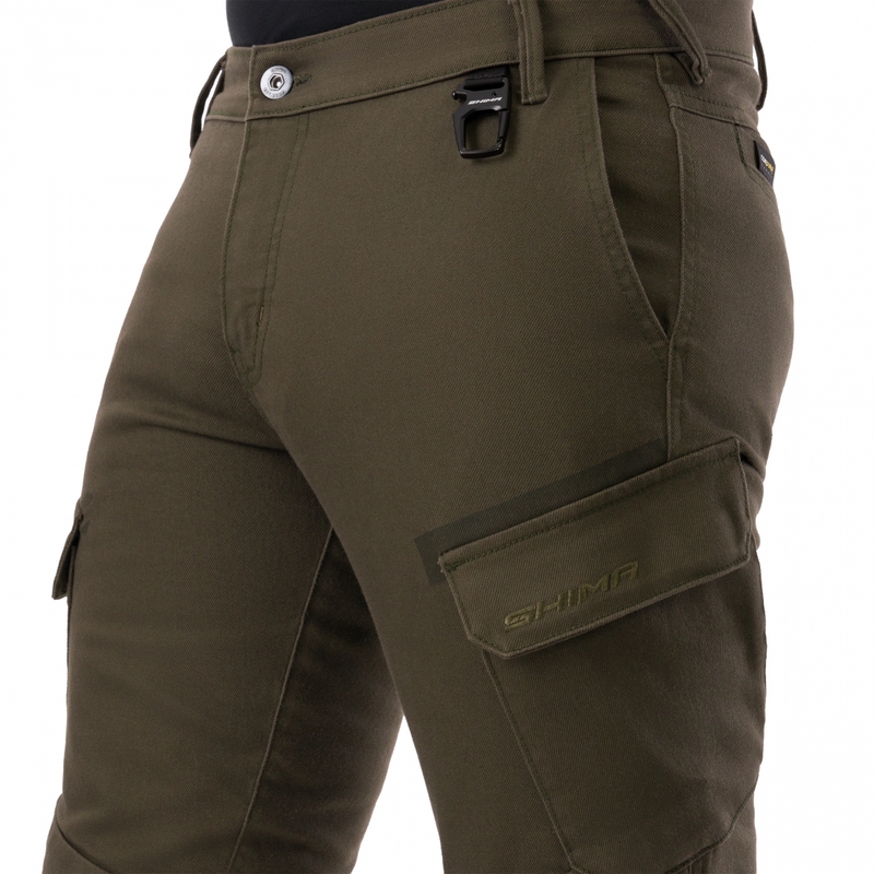 Spodnie motocyklowe Shima Recon zielone