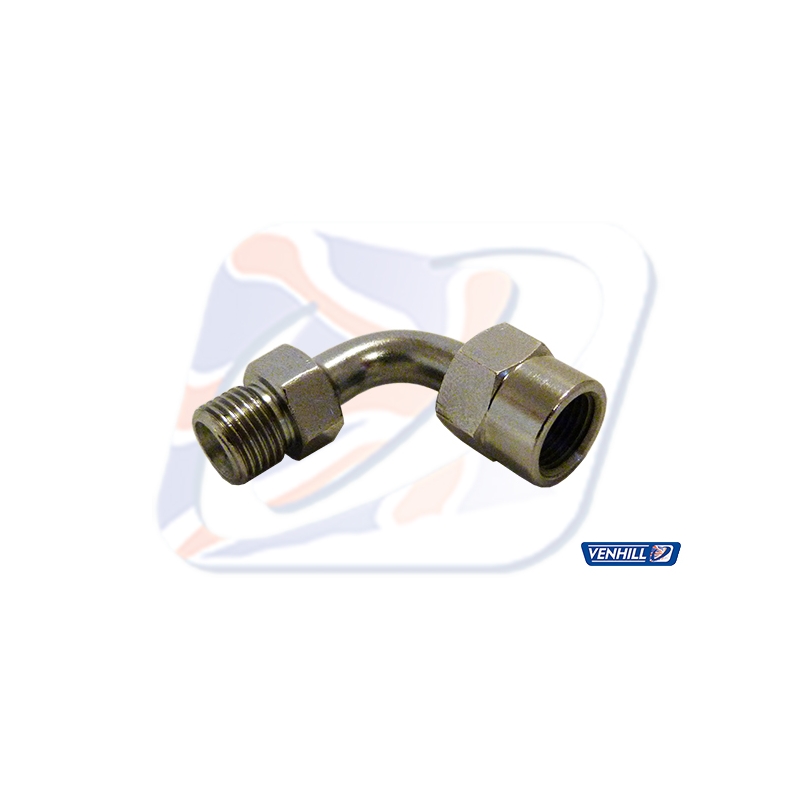 Swivel joint Venhill POWERHOSEPLUS 90 deg 1/8 TH BSP chrome